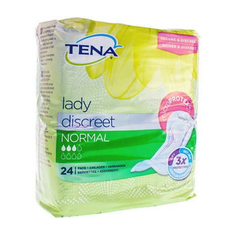 TENA LADY DISCREET NORMAL 24 STUKS