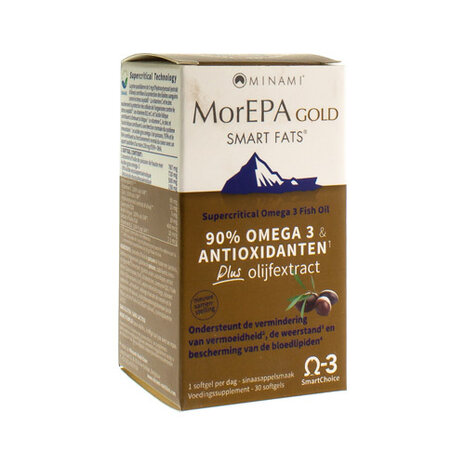 MOREPA SMART FATS GOLD SOFTGELS 30