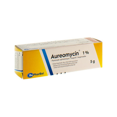 AUREOMYCINE OOGZALF 1 X 5 G 1%