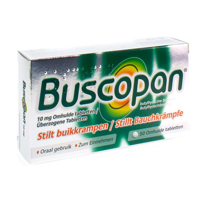 BUSCOPAN DRAG 50 X 10 MG