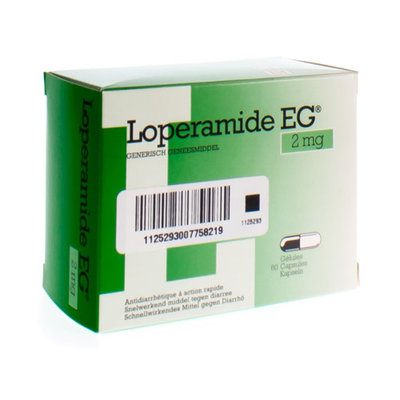 LOPERAMIDE EG CAPS 60X2MG