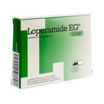 LOPERAMIDE EG CAPS 20X2MG