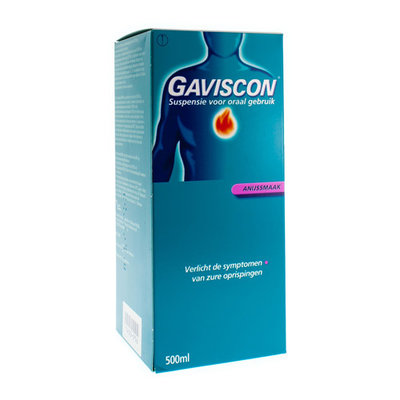 GAVISCON ANIJS - ANIS SUSP BUV 500ML