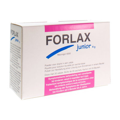 FORLAX JUNIOR 4 G SACHETS - ZAKJES 20