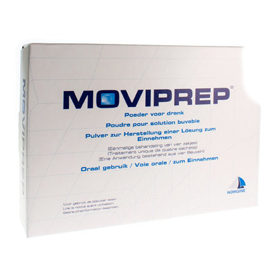 MOVIPREP 2X2 ZAKJES EENMALIGE BEHANDELING