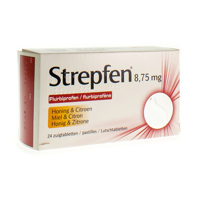 STREPFEN 8.75 MG ZUIGTABLETTEN 24