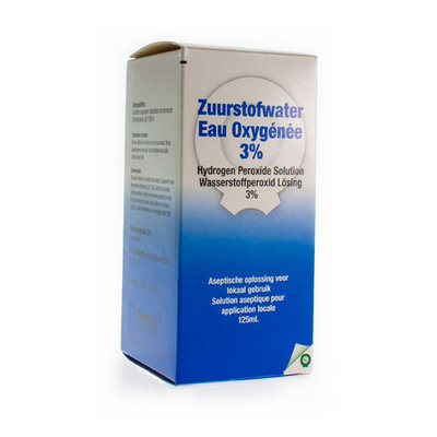 ZUURSTOFWATER 3% QUALIPHAR 125ML