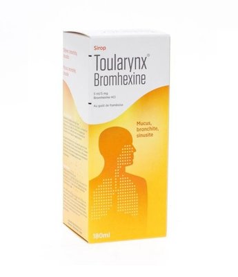 TOULARYNX BROMHEXINE SIR 180 ML