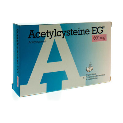 ACETYLCYSTEINE EG 600MG BRUISTABL 60X600MG