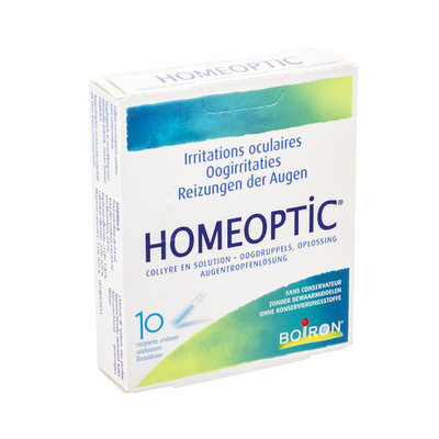 HOMEOPTIC OOGDRUPPELS UNIDOSISSEN 10 X 0,4ML BOIRON