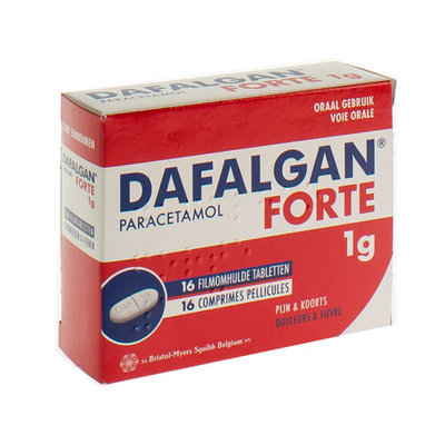 DAFALGAN FORTE DROOG 1G TABL 16