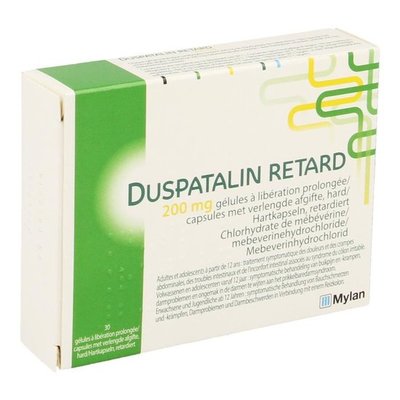 DUSPATALIN RETARD 200MG VERLENGDE AFGIFTE CAPS 30