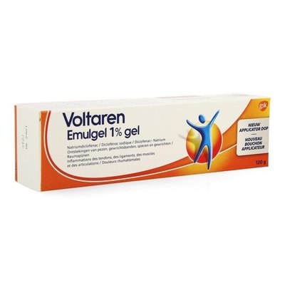 VOLTAREN EMULGEL 1 % GEL 120 G APPLICATOR DOP