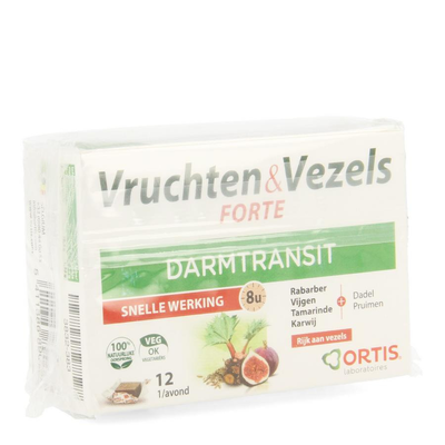 ORTIS VRUCHTEN & VEZELS FORTE BLOKJE 2X6