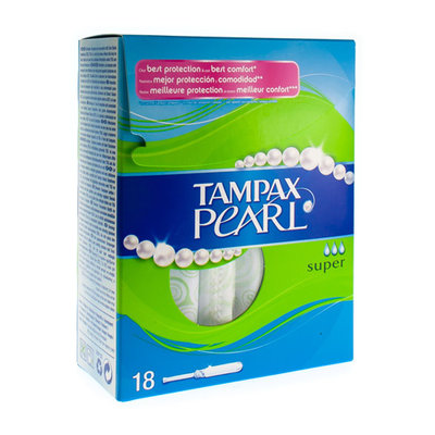 TAMPAX PEARL SUPER 18