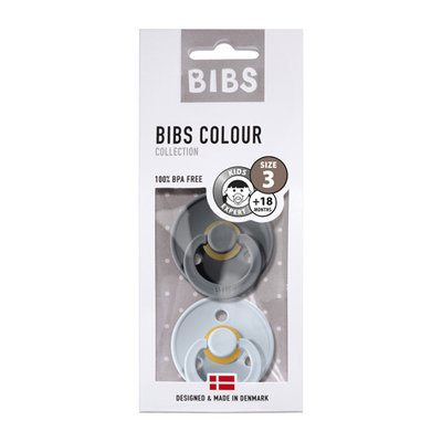 BIBS 3 FOPSPEEN DUO IRON BABY BLUE