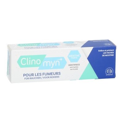 CLINOMYN TANDPASTA A/VLEK ROKERS 75ML