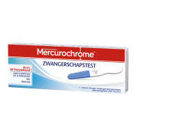 MERCUROCHROME ZWANGERSCHAPSTEST 1