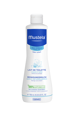 MUSTELA PN TOILETMELK Z/SPOELEN 750ML