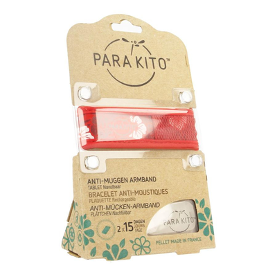 PARA'KITO WRISTBAND GRAFFIC JUN&TROP HAWAI RED