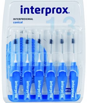 INTERPROX PREMIUM CONICAL BLAUW 3,5-6MM 31189