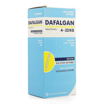 DAFALGAN SIROP PED 1 FL 90 ML