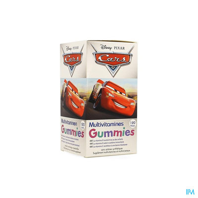 DISNEY MULTIVIT CARS GUMMIES 120STUK