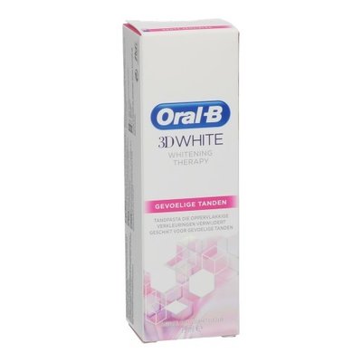 ORAL-B 3D WHITE SENSITIVE 75ML