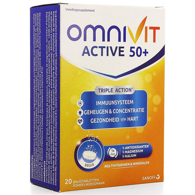 OMNIVIT ACTIVE 50+ COMP 20 PROMO -50%