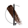 LES COULEURS DE NOIR STYLO WENKBRAUW POTLOOD 02 BRUNETTE - ZWART