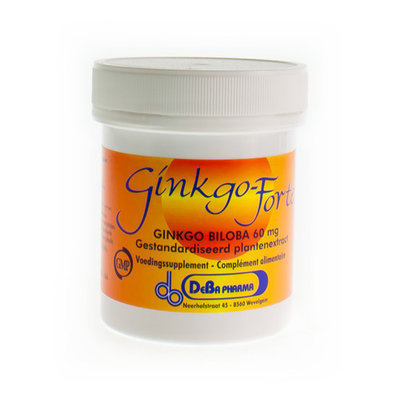 GINKGO FORTE CAPS 120X60MG DEBA