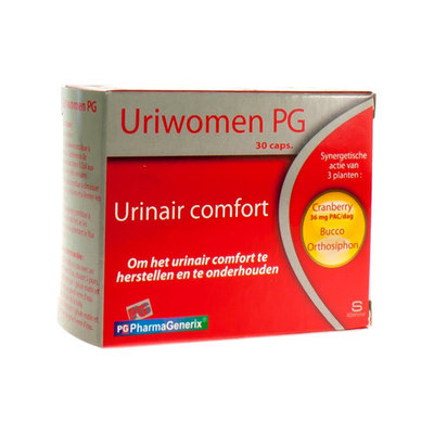 URIWOMEN PG PHARMAGENERIX CAPS 30