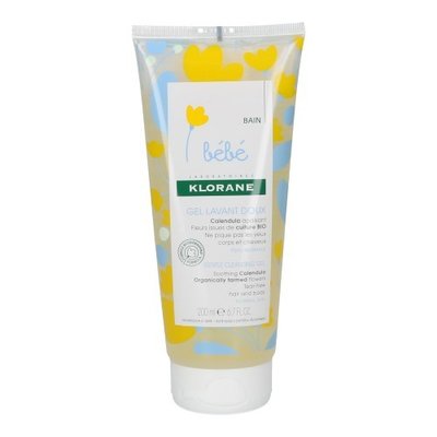 KLORANE BB ZACHT REINIGINGSGEL 200ML