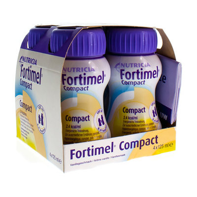 FORTIMEL COMPACT VANILLE 4X125ML