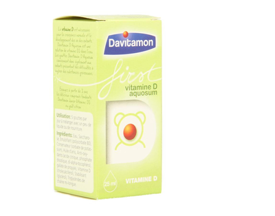 DAVITAMON FIRST VIT D AQUOSUM 25ML