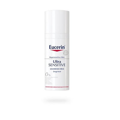 EUCERIN ULTRA SENSITIVE KALMERENDE VERZORGING DROGE HUID 50ML