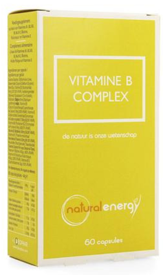 VITAMINE B COMPLEX NATURAL ENERGY CAPS 60