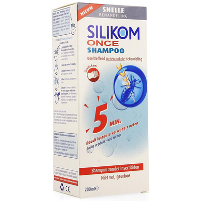 SILIKOM ONCE SHAMPOO A/LUIZEN A/NETEN 200ML