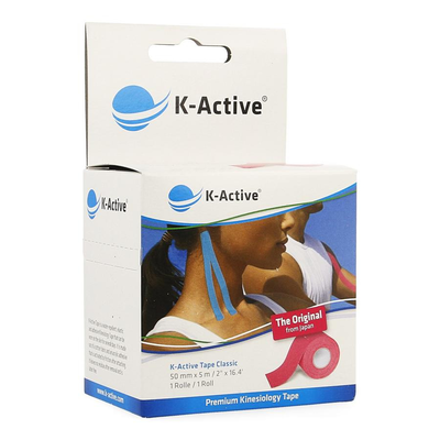 NAQI K ACTIVE TAPE PINK 5,0CMX5M