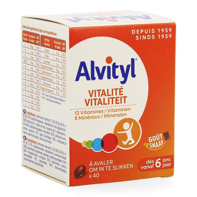 ALVITYL VITALITEIT TABL 40