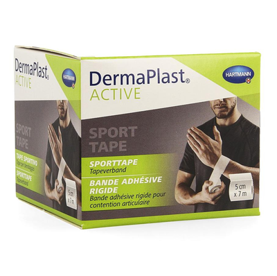 DERMAPLAST ACTIVE SPORT TAPE WIT 5CM X 7M