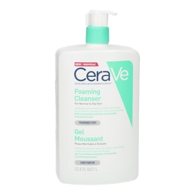 CERAVE SCHUIMENDE REINIGINGSGEL POMPFL 1L