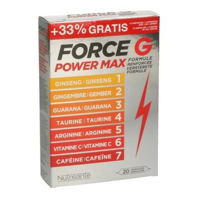 FORCE G POWER MAX LOT AMP 20