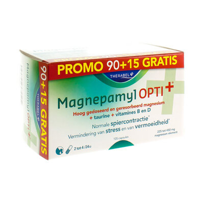 MAGNEPAMYL OPTI+ CAPS 90+15 GRATIS
