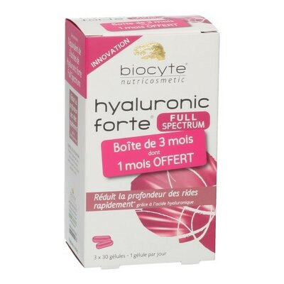 BIOCYTE HYALURONIC FORTE FULL SPECTRUM CAPS 90