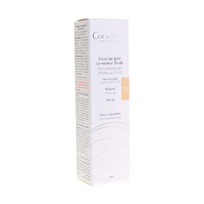 AVENE COUVRANCE FDT CORRECT. FLUIDE 2 NATUREL 30ML