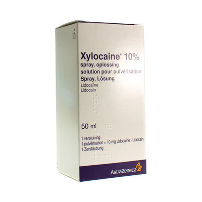 XYLOCAINE SPRAY 10% 50 ML