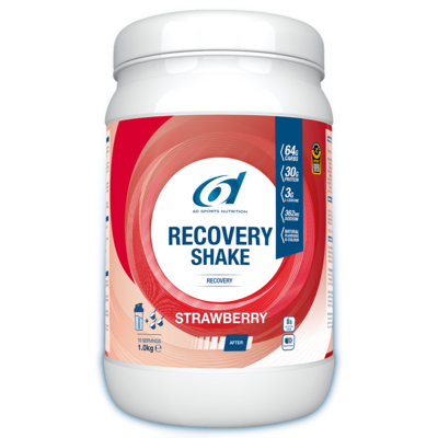 6D RECOVERY SHAKE STRAWBERRY - AARDBEI 1KG