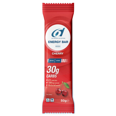 6D ENERGY BAR CHERRY 6X50G