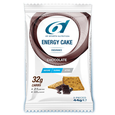 6D ENERGY CAKE CHOCOLATE 6X44G